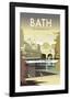 Bath - Dave Thompson Contemporary Travel Print-Dave Thompson-Framed Giclee Print