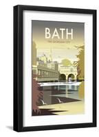 Bath - Dave Thompson Contemporary Travel Print-Dave Thompson-Framed Giclee Print