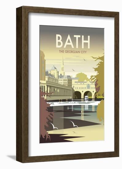 Bath - Dave Thompson Contemporary Travel Print-Dave Thompson-Framed Giclee Print