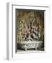 Bath Decorated with Animal Figures and Composition of Shells in Relief-Niccolo Tribolo-Framed Giclee Print