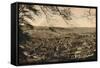 Bath from Beechen Cliff, C1925-null-Framed Stretched Canvas