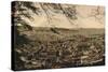 Bath from Beechen Cliff, C1925-null-Stretched Canvas