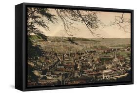 Bath from Beechen Cliff, C1925-null-Framed Stretched Canvas
