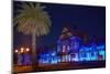 Bath House at dusk, Government Gardens, Rotorua, North Island, New Zealand-David Wall-Mounted Photographic Print