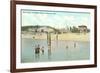 Bath House, Beach, Pentwater, Michigan-null-Framed Premium Giclee Print