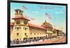 Bath House, Redondo Beach-null-Framed Art Print