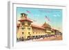 Bath House, Redondo Beach-null-Framed Art Print