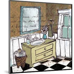 Bath I-Rick Novak-Mounted Art Print