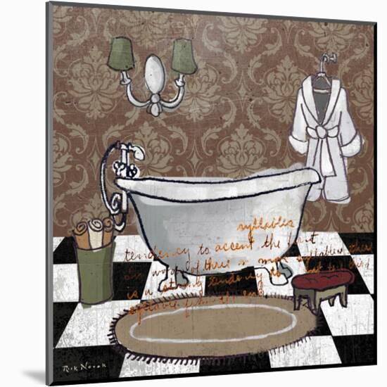 Bath II-Rick Novak-Mounted Art Print