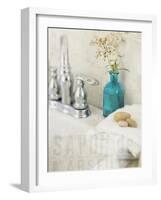 Bath II-Amy Melious-Framed Art Print