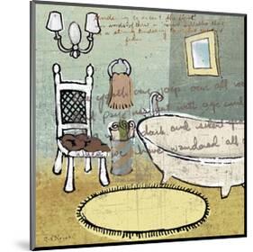Bath IV-Rick Novak-Mounted Art Print