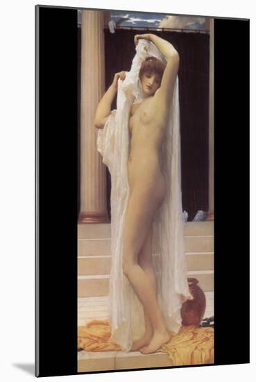 Bath of Psyche-Frederick Leighton-Mounted Art Print