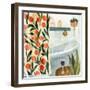 Bath Retreat I-Annie Warren-Framed Art Print