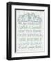 Bath Rules-Erin Clark-Framed Premium Giclee Print