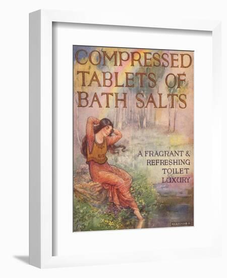 Bath Salts, UK, 1920-null-Framed Giclee Print