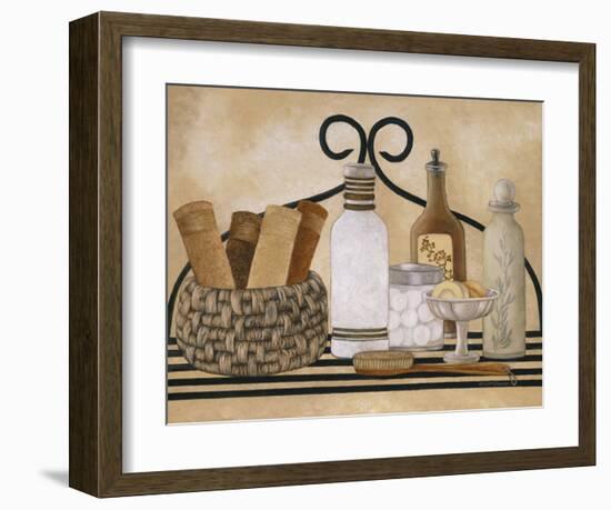 Bath Shelf I-Kay Lamb Shannon-Framed Art Print