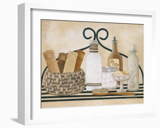 Bath Shelf I-Kay Lamb Shannon-Framed Art Print