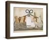 Bath Shelf I-Kay Lamb Shannon-Framed Art Print