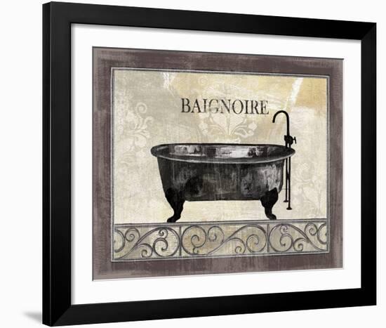 Bath Silhouette I-NBL Studio-Framed Art Print