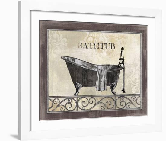 Bath Silhouette II-NBL Studio-Framed Art Print