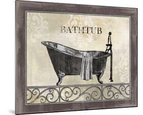 Bath Silhouette II-NBL Studio-Mounted Art Print