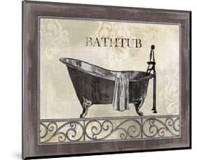 Bath Silhouette II-NBL Studio-Mounted Giclee Print