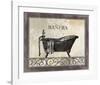 Bath Silhouette III-NBL Studio-Framed Art Print