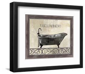 Bath Silhouette IV-NBL Studio-Framed Art Print