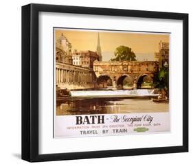Bath, The Georgian City-null-Framed Art Print