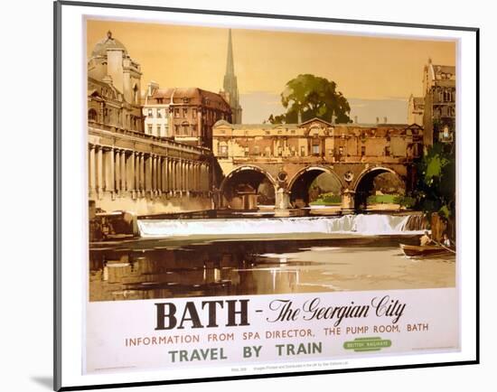 Bath, The Georgian City-null-Mounted Art Print