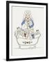 Bath Time Bunnies 2-Debbie McMaster-Framed Giclee Print