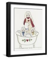 Bath Time Bunnies 3-Debbie McMaster-Framed Giclee Print