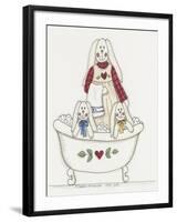 Bath Time Bunnies 3-Debbie McMaster-Framed Giclee Print