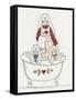 Bath Time Bunnies 3-Debbie McMaster-Framed Stretched Canvas