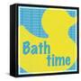 Bath Time Ducky-Lauren Gibbons-Framed Stretched Canvas