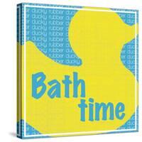 Bath Time Ducky-Lauren Gibbons-Stretched Canvas