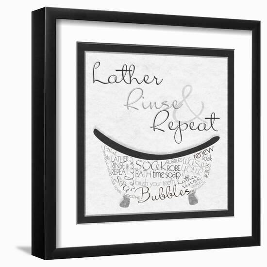 Bath Time I-null-Framed Art Print