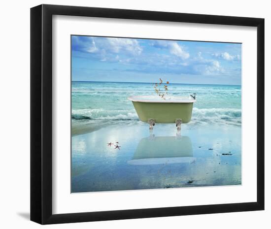 Bath Time-Christine Simpson-Framed Art Print