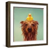 Bath Time-Lucia Heffernan-Framed Art Print