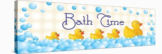 Bath Time-N. Harbick-Stretched Canvas