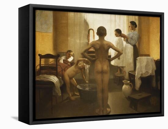 Bath Time-Carl Vilhelm Meyer-Framed Stretched Canvas