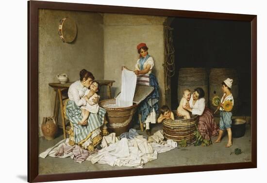 Bath Time-Federico Mazzotta-Framed Giclee Print