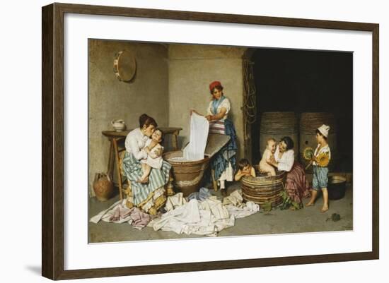 Bath Time-Federico Mazzotta-Framed Giclee Print