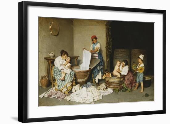 Bath Time-Federico Mazzotta-Framed Giclee Print