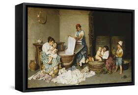 Bath Time-Federico Mazzotta-Framed Stretched Canvas