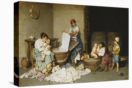 Bath Time-Federico Mazzotta-Stretched Canvas