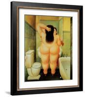 Bath-Fernando Botero-Framed Art Print
