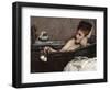 Bath-Alfred Emile Léopold Stevens-Framed Art Print