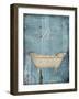 Bath-Jace Grey-Framed Art Print