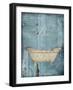 Bath-Jace Grey-Framed Art Print